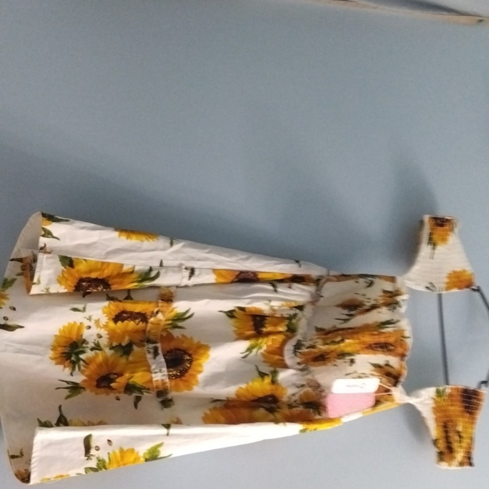 NWT PatPat Sunflower Print Dress Size Small - Picture 2 of 4